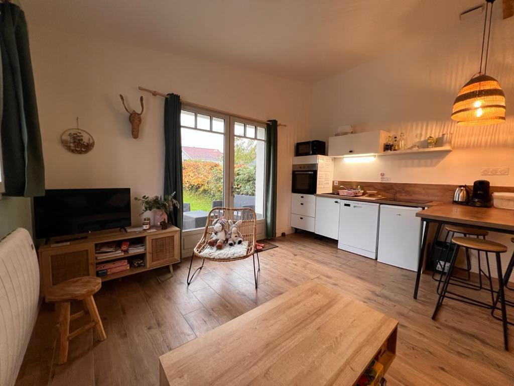 Les ânes du château d Hardelot, pour 2 à 5 pers Condette Esterno foto
